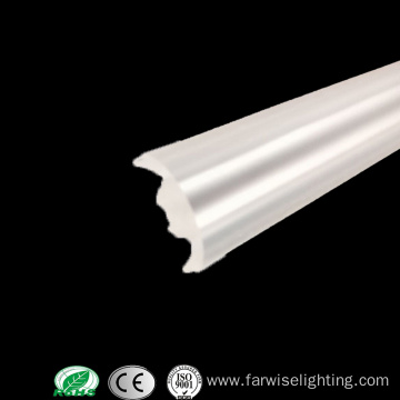 Custom Polycarbonate Plastic Extrusion Led Diffuser